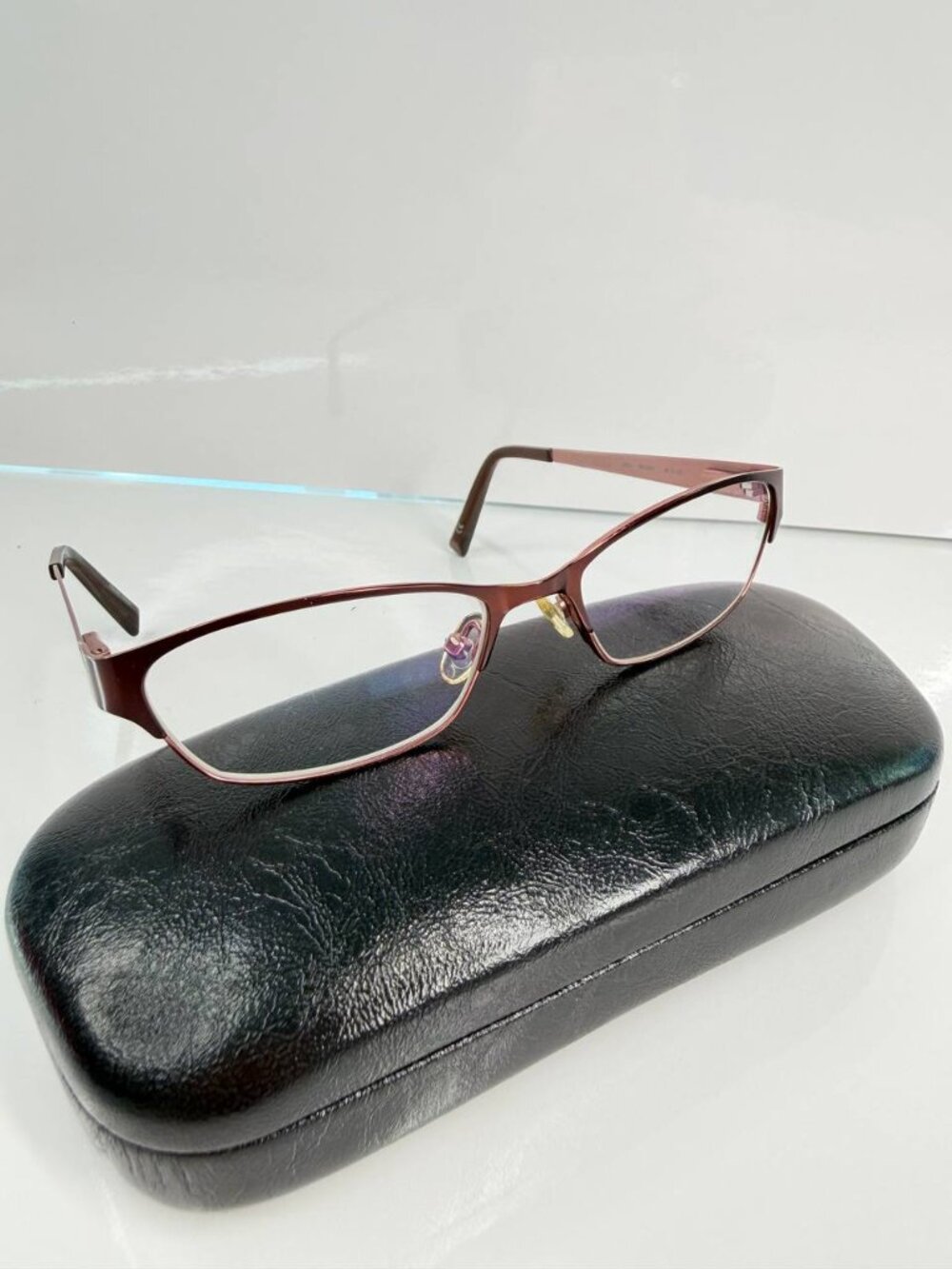 Converse All Star Prescription Eyeglasses – Brown Metal Frame
